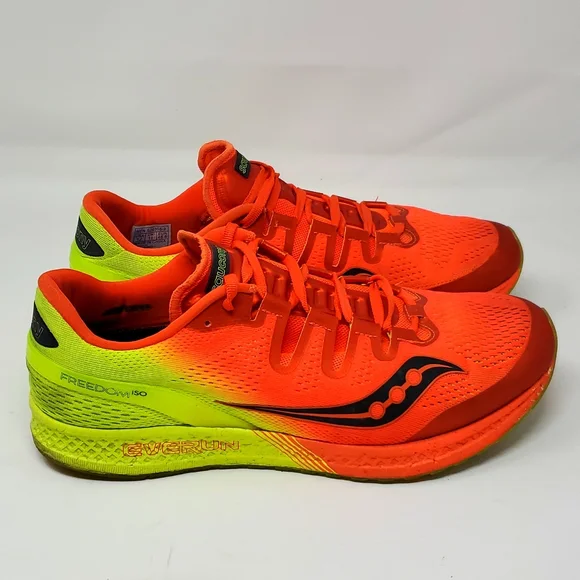 Saucony freedom iso orange hotsell